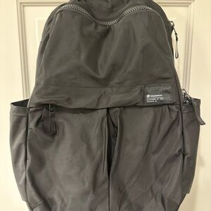 Lululemon Athletica Black Minimalist Backpack